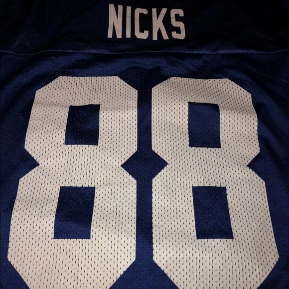 Hakeem Nicks #88 NY Giants Team Apparel Jersey SzM - Picture 7 of 7